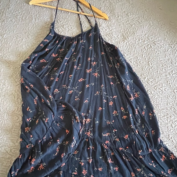 Volcom flowy beach t-back strap dress - Picture 2 of 3